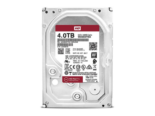 [83482] DISCO DURO 4TB INTERNO WESTERN DIGITAL RED PRO SATA III 6.0GB/S 3.5",7200RPM/256MB.