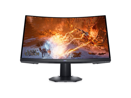 [91645] MONITOR DELL 24" (23.8") S2422HG, GAMING CURVO, , FULL HD (1080P) 1920 X 1080 AT 165 HZ RESPUESTA 1MS, 2X HDMI, 1X DISPLAY PORT, 1X JACK OUTPUT, NEGRO.