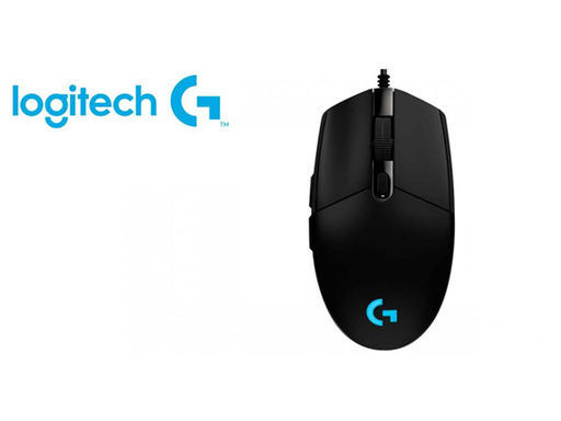 [89362] MOUSE LOGITECH PRO (HERO) GAMING, COLOR NEGRO, RGB LIGHTSYNC, OPTICO USB, 6 BOTONES PROGRAMABLE, VELOCIDAD DEL MOUSE AJUSTABLE ENTRE 200 A 16000 DPI, PESO 85 GRAMOS (910-005439)