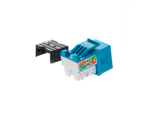 [93742] JACK MINI KEYSTONE,UNSHIELDED  NEXXT CAT6 TIPO 110 AZUL, NO BLINDADO,  (PCGKJC6TYRJBL)