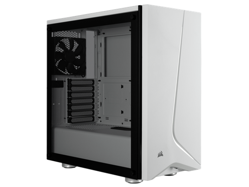 [88392] CASE CORSAIR CARBIDE SPEC-06 GAMING, MID TOWER, BLANCO, USB 3.0 X2, AUDIO IN / OUT, 7 EXPANSION SLOT, 4X 2.5", 2X 3.5", PANEL LATERAL CRISTAL TEMPLADO, (CC-9011145-WW)