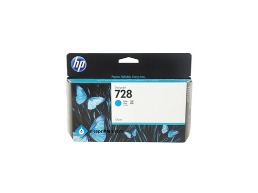 [86305] CARTUCHO HP 728 - F9J67A - CYAN - 130ML - PARA IMPRESORA DESIGNJET T730 / T830