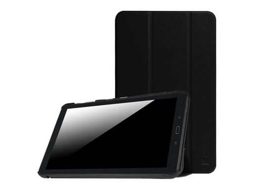 [83304] COVER FINTIE PARA TABLETA SAMSUNG GALAXY 10.1", TIPO FOLIO, CON 3 POSICIONES, COMPATIBLES CON SM-P580, SM-P585, NEGRO