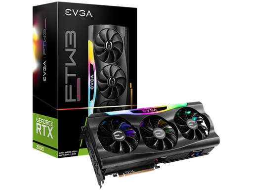 [91501] TARJETA DE VIDEO EVGA GEFORCE RTX 3090 FTW3 ULTRA GAMING, 24G-P5-3987-KR, 24GB GDDR6X, ICX3 TECHNOLOGY, ARGB LED, METAL BACKPLATE