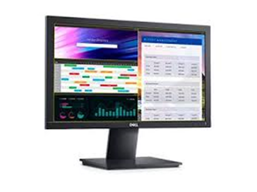 [89638] MONITOR DELL 19" (18.5"), E1920H, LCD/LED, 720P, 5MS, 16:9, 250CD/M², DCR 1K:1. 1 VGA + 1 DISPLAYPORT.