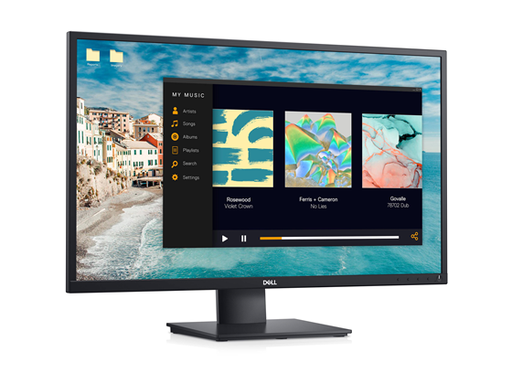[91641] MONITOR DELL 27" E2720H,  1920 X 1080 FULL HD (1080P) @ 60 HZ - IPS - 300 CD/M² - 1000:1-8 MS - 1X DISPLAYPORT, 1 X VGA - - NEGRO.