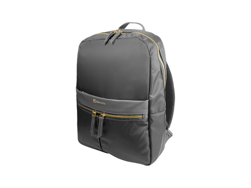 [90637] BULTO DE NOTEBOOK 15.6" KLIPX BARI TIPO MOCHILA, GRIS (KNB-467GR)
