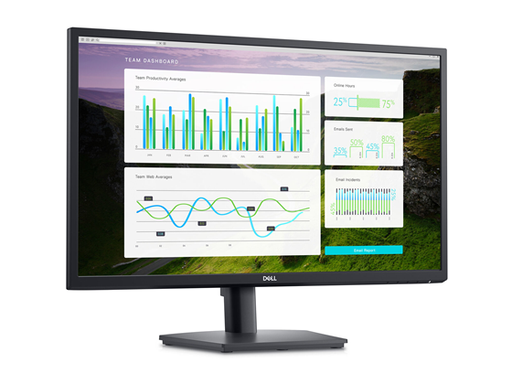 [92954] MONITOR DELL 27" E2722HS,  1920 X 1080 FULL HD (1080P) @ 60 HZ - IPS - 300 CD/M² - 1000:1-8 MS - 1X DISPLAYPORT, 1X HDMI, 1 X VGA, BOCINAS - - NEGRO.