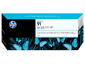 [73220] CARTUCHO HP 91 - C9470A - CYAN CLARO - 775ML - PARA IMPRESORA DESIGNJET Z6100 / Z6100PS