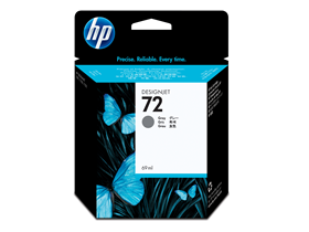 [64971] CARTUCHO HP 72 GRIS PARA DESIGNJET T610/T1100/T795, 69ML  TRAMO 3 JAULA