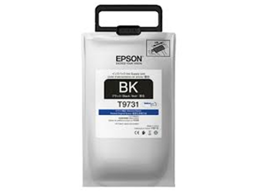[87377] BOLSA DE TINTA EPSON T973 NEGRO, RENDIMIENTO DE TINTA 22,500 PAGINAS, COMPATIBLE CON EPSON, WORKFORCE PRO WF-C869R.