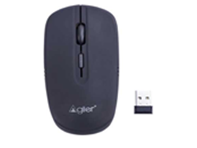 [76402] MOUSE AGILER WIRELESS, NANO RECEPTOR, ULTRA COMPACTO.  NEGRO - NEGRO.