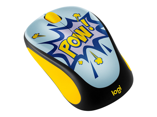 [90942] MOUSE LOGITECH M317 INALAMBRICO OPTICO DESIGN COLLECTION LIMITED EDITION - POW. USB NANO RECEIVER - LA BATERÍA PUEDE DURAR HASTA UN AÑO SIN CAMBIARLA. CONECTOR INTELIGENTE QUE ACEPTA UN TECLADO QUE SOPORTE LA TECNOLOGÍA UNIFYING  (910-006122)