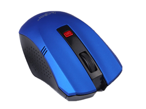 [78301] MOUSE AGILER WIRELESS, NANO RECEPTOR, ULTRA COMPACTO. BLUE (AGI-2095BL) BATERIA NO INCLUIDAS