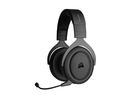 [93611] AUDIFONO CON MICROFONO CORSAIR HS70, GAMING, BT + CONECTOR 3.5", BANDA AJUSTABLE, CONTROL DE VOLUMEN Y MIC, ALMOHADILLAS ACOLCHADAS PARA LARGAS HORAS DE JUEGO, COMPATIBLE CON XBOX ONE / X, PS4 / 5 / SWITCH / PC, COLOR CARBON, (CA-9011227-NA)