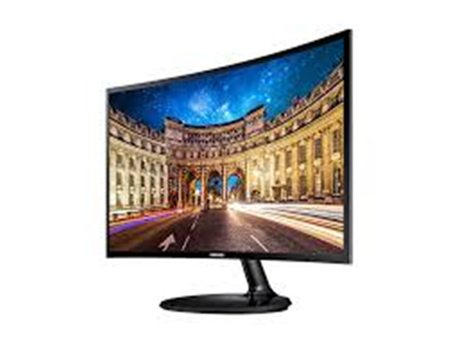 [85159] MONITOR SAMSUNG 24" (23,5) FHD (1,920 X 1,080), CURVO, LED , 16,7M, 250CD/M2, 1 D-SUB EA, 1 HDMI, 1 AUDIFONOS EA,(LC24F390FHNXZP)