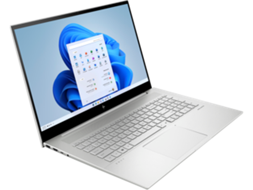 [93029] LAPTOP HP ENVY, 17.3" IPS FHD TOUCH, I7 1165G7 1.2GHZ, 16GB, 512GB M.2, INTEL IRIS XE, W11 PRO ENGLISH, BT 5.0, WIFI 6 ,  FINGERPRINT READER, NATURAL SILVER (436X3AV_1-CTO1)