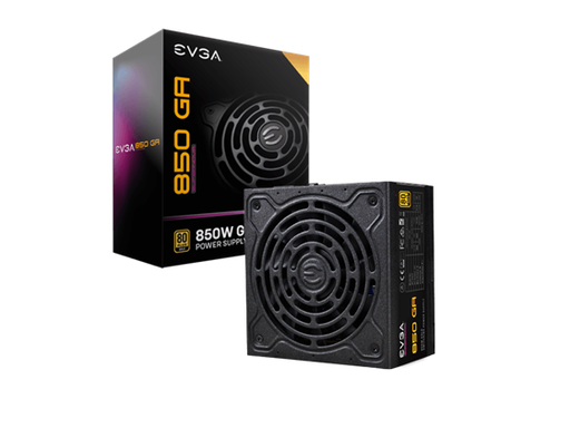 [89898] POWER SUPPLY EVGA SUPERNOVA 850 GA, 80 PLUS GOLD 850W, TOTALMENTE MODULAR, MODO ECO, INCLUYE AUTOPROBADOR DE ENCENDIDO, TAMAÑO COMPACTO DE 150 MM