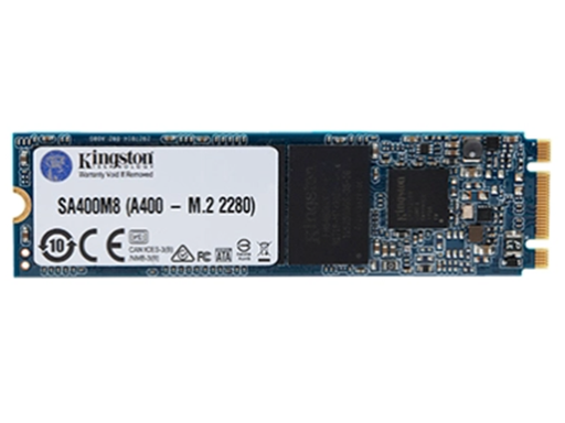 [90296] DISCO DE ESTADO SOLIDO KINGSTON SSD 240GB, M.2, SATA, 3D NAND, VELOCIDAD DE LECTURA 500MB/S Y ESCRITURA 350MB/S (SA400M8/240G)