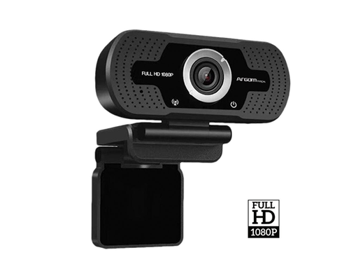[89160] CAMARA WEB ARGOM CAM40 - FULL HD, 1080P 30 FPS Y 107 GRADOS MICRÓFONO INTEGRADO CON REDUCCION DE RUIDO.