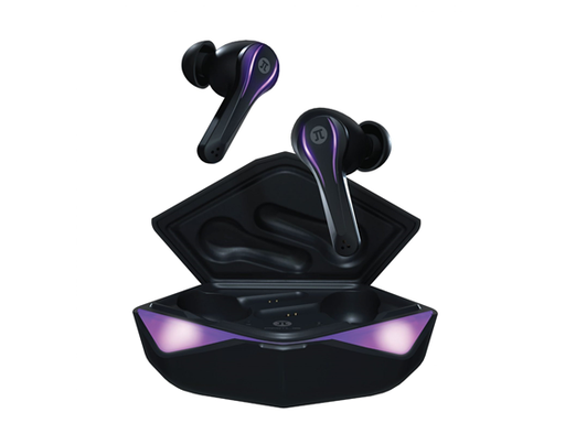 [92087] AUDIFONO CON MICROFONO PRIMUS ARCUS200-BT, GAMING, BLUETOOTH, HASTA 5 HORA DE REPRODUCCION, 17 HORAS CON EL ESTUCHE,  NEGRO/MORADO (PWH-200)