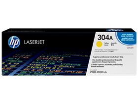 [65014] TONER HP 304 - CC532A - AMARILLO - 2,800 PAGINAS - PARA IMPRESORA COLOR LASERJET - P2025, M2320