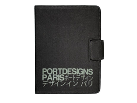 [74202] COVER KOBE PARA TABLETA 7", TIPO FOLIO, AJUSTABLE, PORT DESIGNS NEGRO.