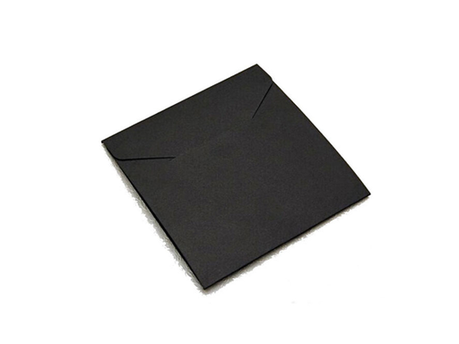 [86651] COVER CD, SOBRE EN PAPEL NEGRO POR PAQ. 100 UNIDADES