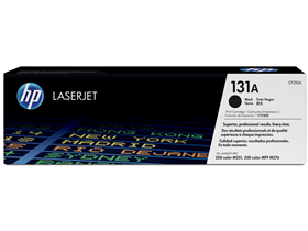 [72448] TONER HP 131A - CF210A - NEGRO - 1,600 PAGINAS - PARA IMPRESORA COLOR LASERJET PRO - M251N, M251NW, M276N, M276NW