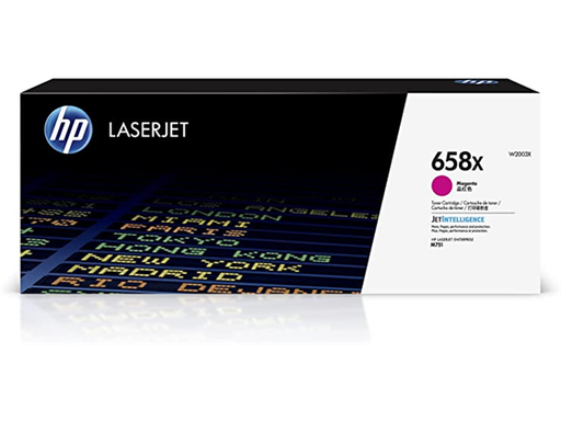 [92525] TONER HP 658X - W2003X - MAGENTA - 6,000 PAGINAS - PARA IMPRESORA COLOR LASERJET - M751N - M751DN