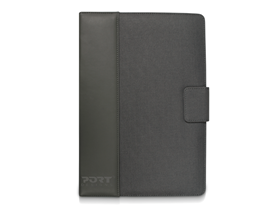 [74210] COVER PORT DESIGNS PHOENIX IV PARA TABLETA 7" CIERRE MAGNETICO, DOBLE BANDA ELASTICA, POSICION AJUSTABLE, GRIS.