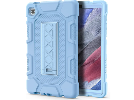 [93169] COVER AZZSY PARA SAMSUNG GALAXY TAB A7 LITE 8.7" 2021, A PRUEBA DE CHOQUES, AZUL CIELO