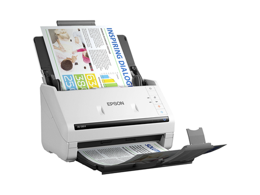 [90903] SCANNER EPSON DS-530II, DS-530, 35 PPM / 70 IPM: 300 DPI BLANCO Y NEGRO, COLOR, ESCALAS DE GRISALIMENTACIÓN VERTICAL, ESCÁNER DÚPLEX A COLOR, RESOLUCIÓN ÓPTICA:600 DPI, LED RGB DE 3 COLORES, KIT PARA RODILLO: HASTA 200,000 CICLOS (B11B261202)