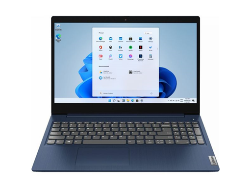 [92289] LAPTOP LENOVO IDEAPAD 3 15ITL05, 15.6" FHD, I3 1115G4 3.0 GHZ DUAL CORE, 4GB ON BOARD - (1X SLOT DISPONIBLE), 128GB SSD, WINDOWS 11 S MODE, WIFI AC, BLUETOOTH 5.0, 1 X HDMI PORT, 2 X USB 3.2 GEN 1, 1 X USB 2.0, JACK 3.5" AUDIO, LITHIUM-ION BATTERY, ABYSS BLUE, INGLES (81X800ELUS)