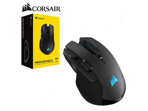 [92589] MOUSE CORSAIR IRONCLAW PRO GAMING WIRELESS, RGB, OPTICO, 7 BOTONES PROGRAMABLE, VELOCIDAD 18000 DPI (CH-9317011-NA)