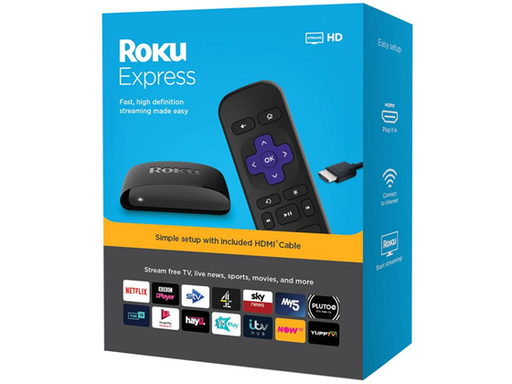 [90548] ROKU STREAMING  EXPRESS - 1080P -  PUERTO HDMI PARA CONVERTIR TV NORMAL EN SMART TV, CONTROL REMOTO.
