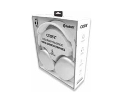 [92267] AUDIFONO CON MICROFONO COBY, BLUETOOTH 5.0, SOUND STEREO, RECARCAGLE, 10HRS, 100+3DB. SILVER