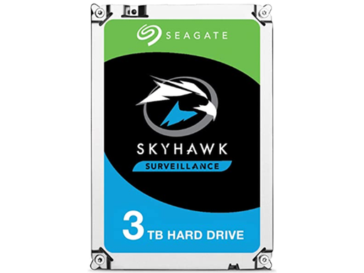 [80665] DISCO DURO 3TB P/VIDEOVIGILANCIA SEAGATE SKYHAWK  3.5" SATA 6GB/S 7200RPM/64MB.