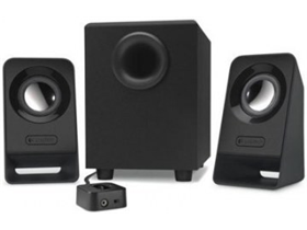 [74767] BOCINA LOGITECH Z213 2.1 PC MULTIMEDIA SPEAKER SYSTEM- 7 WATT- CON SUBWOOFER, 110V.