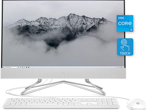 [91710] COMPUTADORA HP ALL-IN-ONE 23.8”, INTEL CORE I5-1135G7 , 8 GB RAM, 512 GB SSD, FULL HD, TOUCHSCREEN, REMOTE WORK READY, MOUSE AND KEYBOARD, WINDOWS 10 HOME