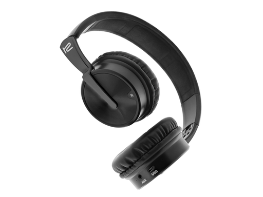 [86417] AUDIFONO CON MICROFONO KLIPX UMBRA, BLUETOOTH 4.0, CONTROLES INTEGRADOS, PLEGABLE, NEGRO, DURACION DE LA BATERIA 10 HORAS (KHS-672BK)