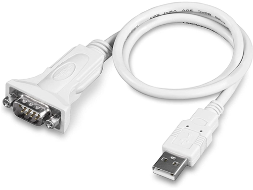 [90749] CABLE CONVERTIDOR TRENDNET USB A  SERIAL 9-PIN, BLANCO