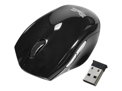 [79657] MOUSE WIRELESS KLIPX VORTEX 6 BOTONES 2.4 GHZ, ERGONOMICO, NEGRO (KMW-355BK)