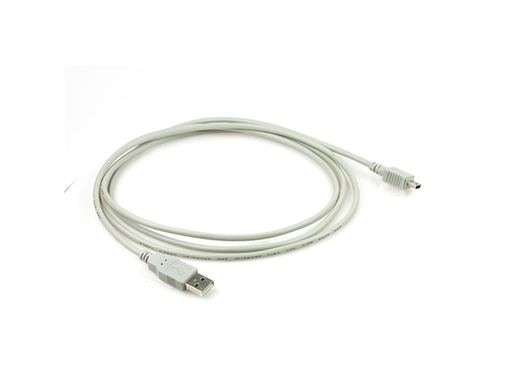 [83372] CABLE MICRO USB 2.0 A MACHO MICRO USB TYPO B ,6', BLANCO.