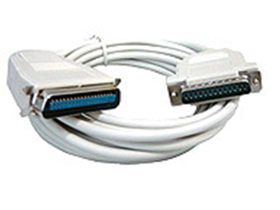 [74307] CABLE PARALELO DB25/CN36 AGILER, 10 PIES, BLANCO.