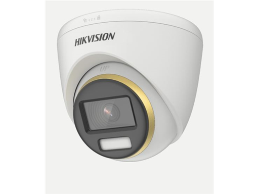 [91753] CAMARA DE VIGILANCIA HIKVISION, ANALOGA, DOMO, 2MP, TORRETA FIJA, COLORVU, APERTURA F1, 24/7 DIAS A COLOR,RESOLUCION MAXIMA:1920 × 1080, SENSOR DE IMAGEN CMOS, IP67,
