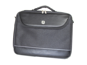 [77651] BULTO DE NOTEBOOK AGILER 15.6", NEGRO CON AGARRE DE MANO.
