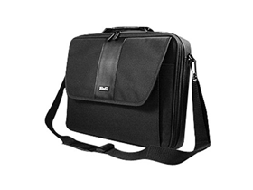 [71638] BULTO DE NOTEBOOK 15.4" KLIPX CON MANGO BLACK.