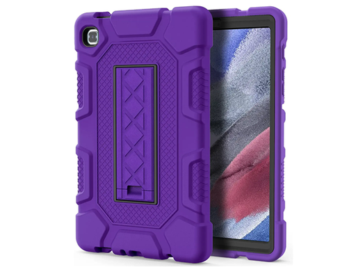 [93164] COVER AZZSY PARA SAMSUNG GALAXY TAB A7 LITE 8.7" 2021, A PRUEBA DE CHOQUES, AZUL MORADO/NEGRO