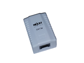 [68026] CAJA DE SUPERFICIE NEXXT 1 PUERTO RJ45 CATE5E BLANCA